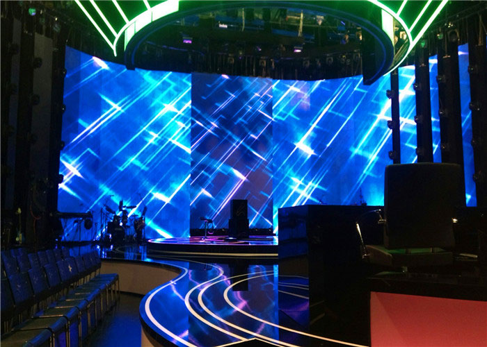LED显示屏如何在演播室内制景呢?美邦科技分享