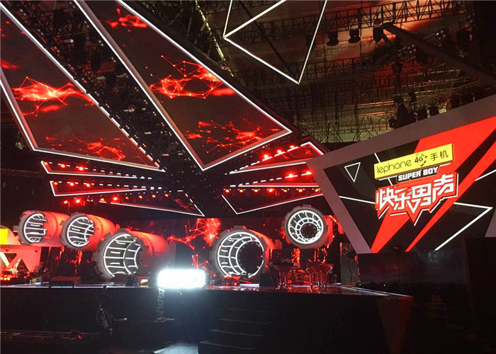 全彩舞台租赁LED显示屏美邦科技