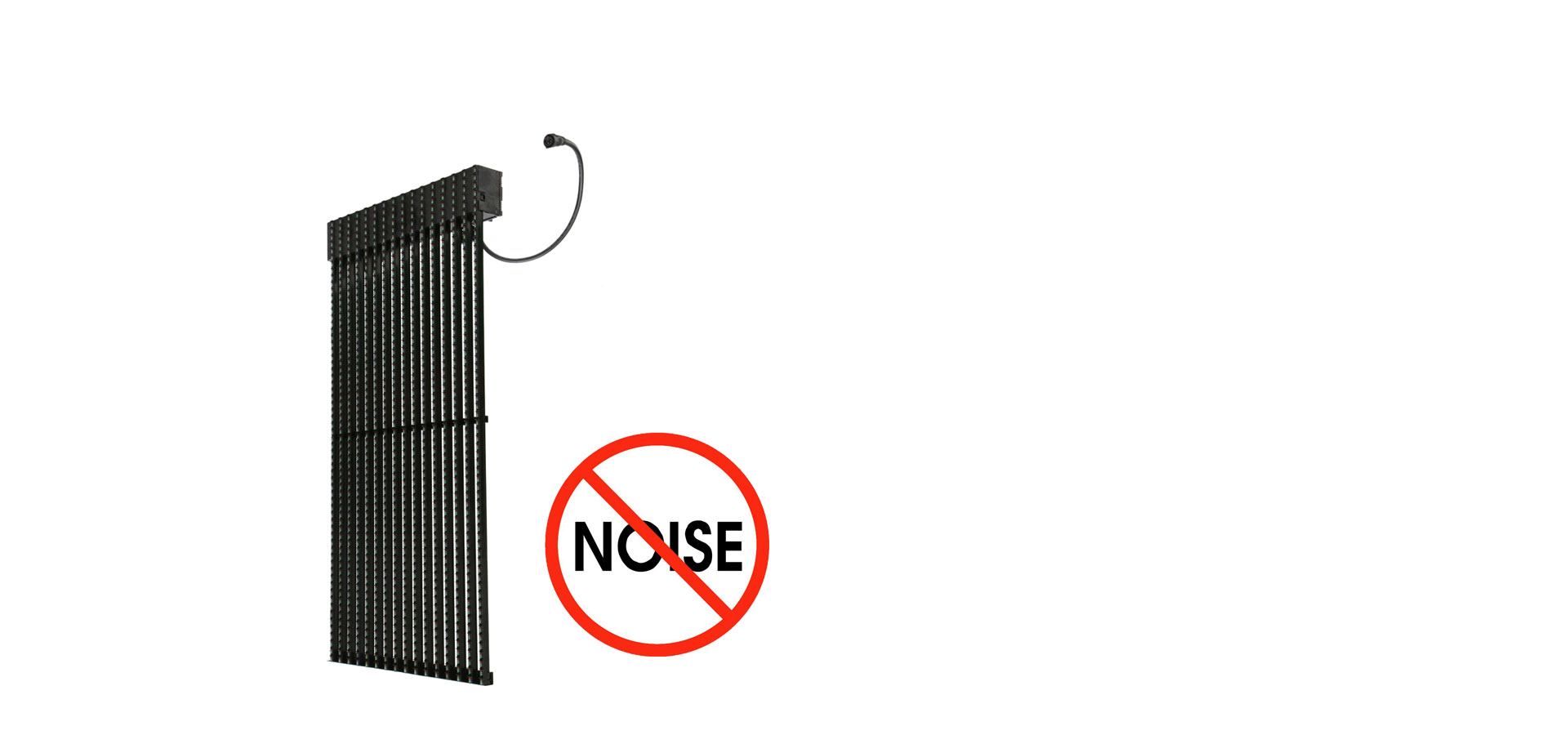 LED格栅显示屏 美邦科技