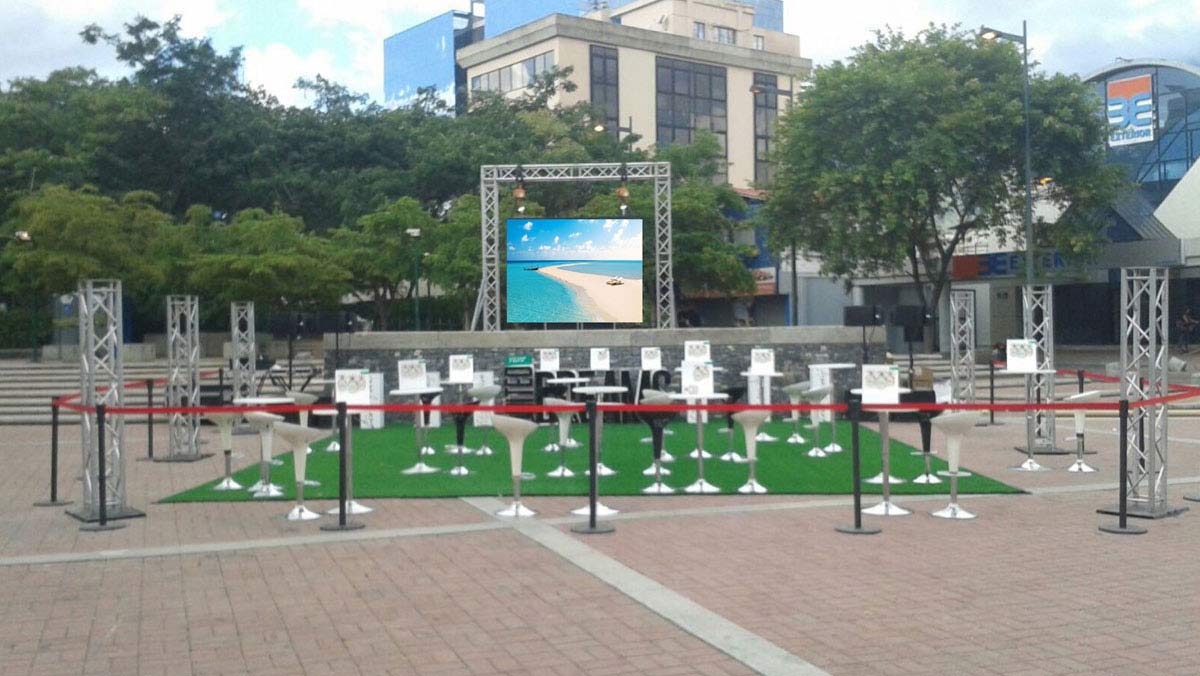 户外LED显示屏 全彩 美邦科技