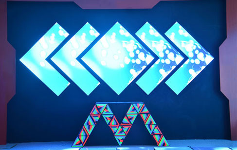 LED三角板显示屏北京美邦科技