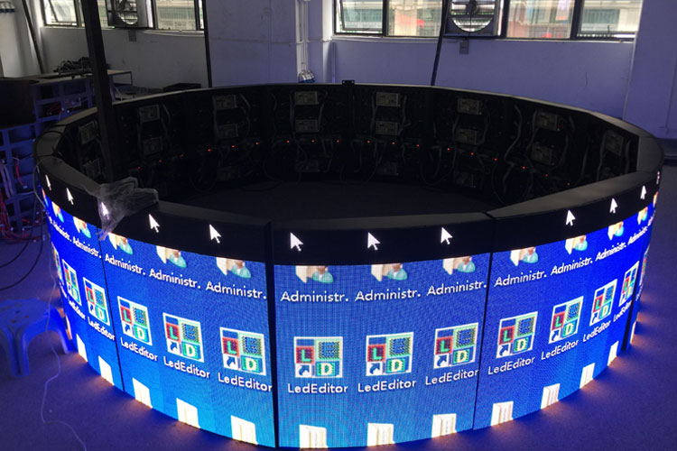 LED显示屏丨柔性屏丨异形屏日常使用小知识有哪些？美邦科技