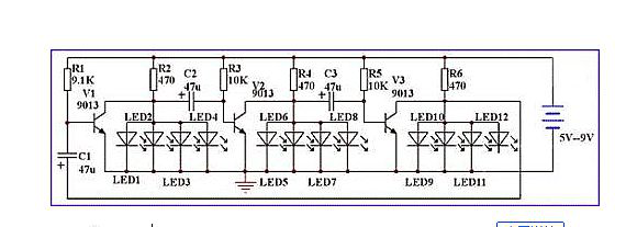 LED电子显示屏组装与连接图
