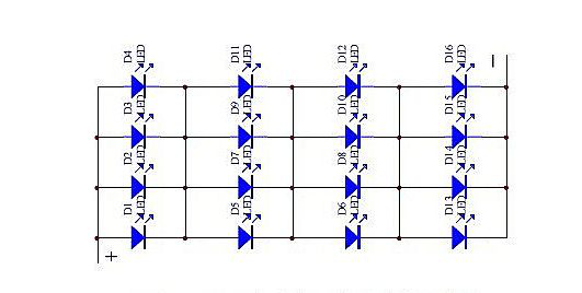 LED电子显示屏组装与连接图