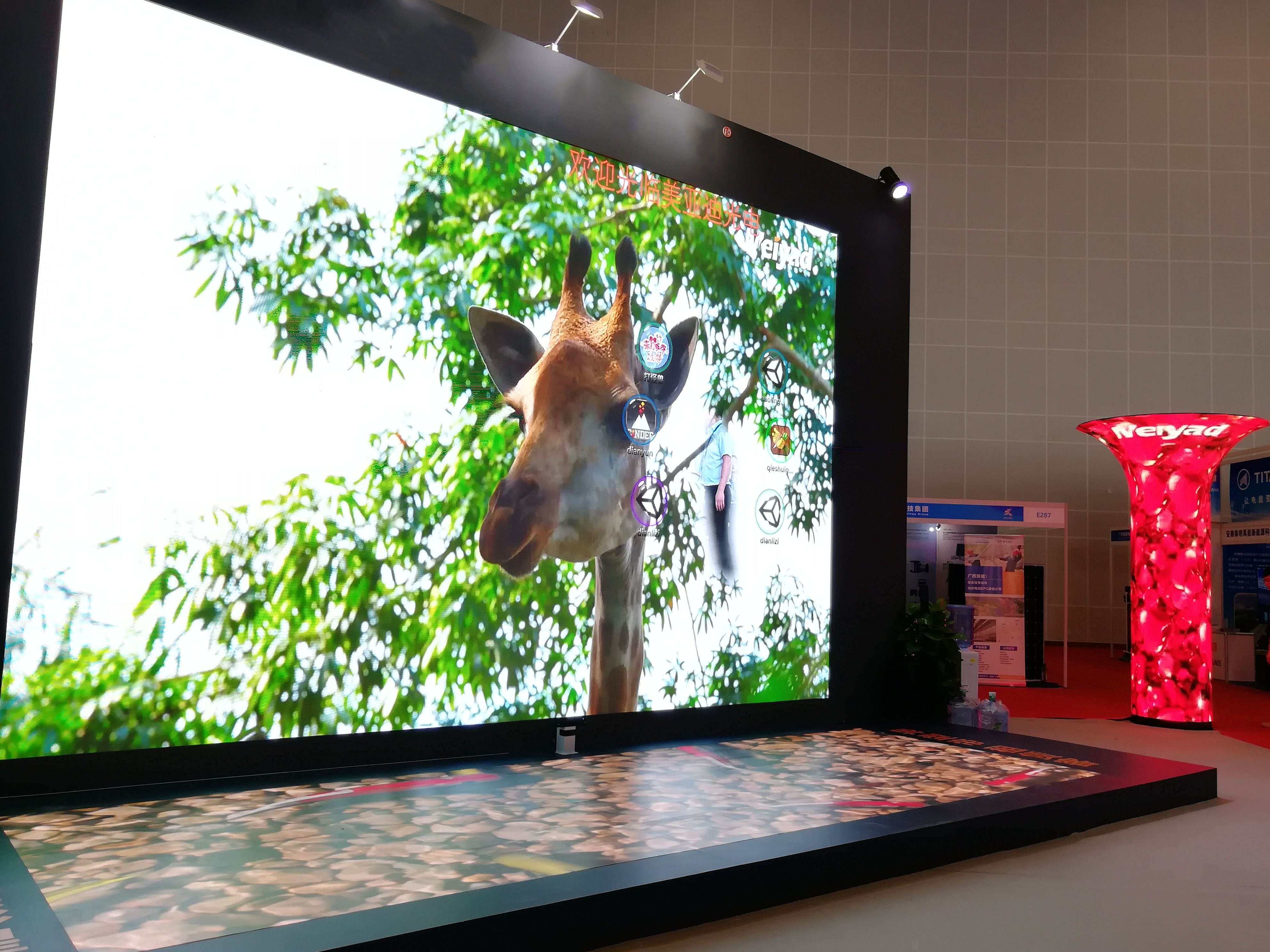 LED显示屏有一个增量市场突出—展会领域-美邦科技