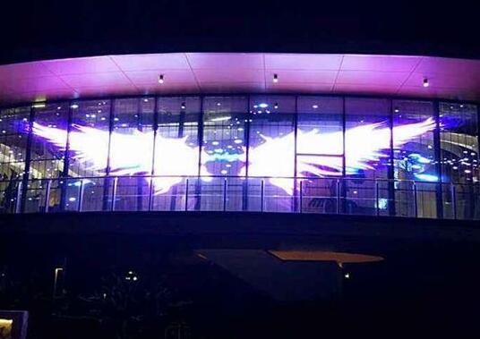 全彩透明LED显示屏 美邦科技