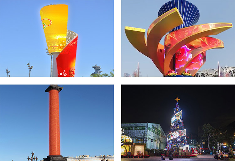 美邦科技户外LED柔性屏案例