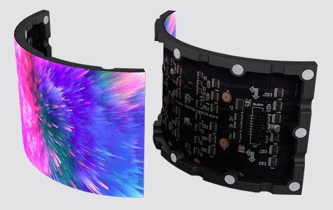 美邦科技户内LED柔性屏LED软模组