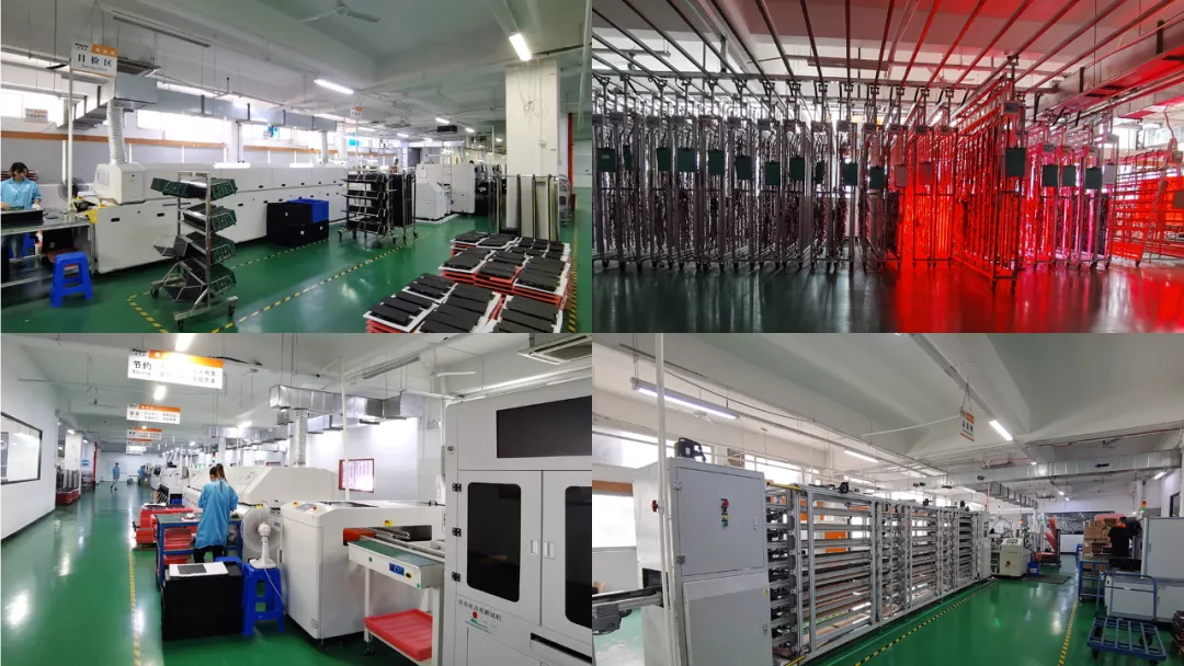 美邦科技车间一片繁忙