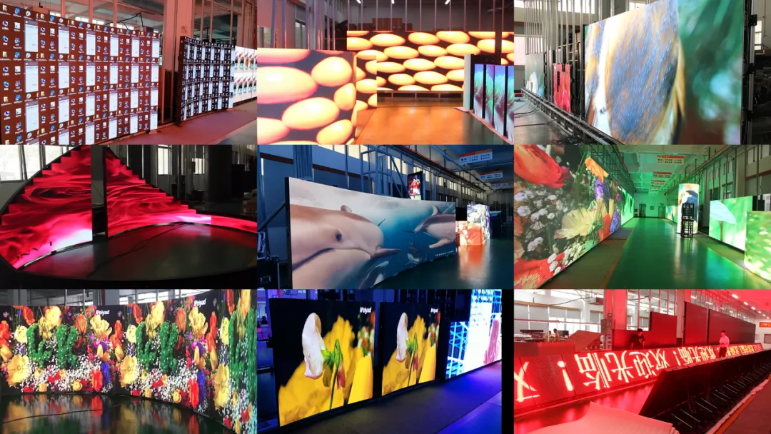 美邦科技LED显示屏厂家老化车间