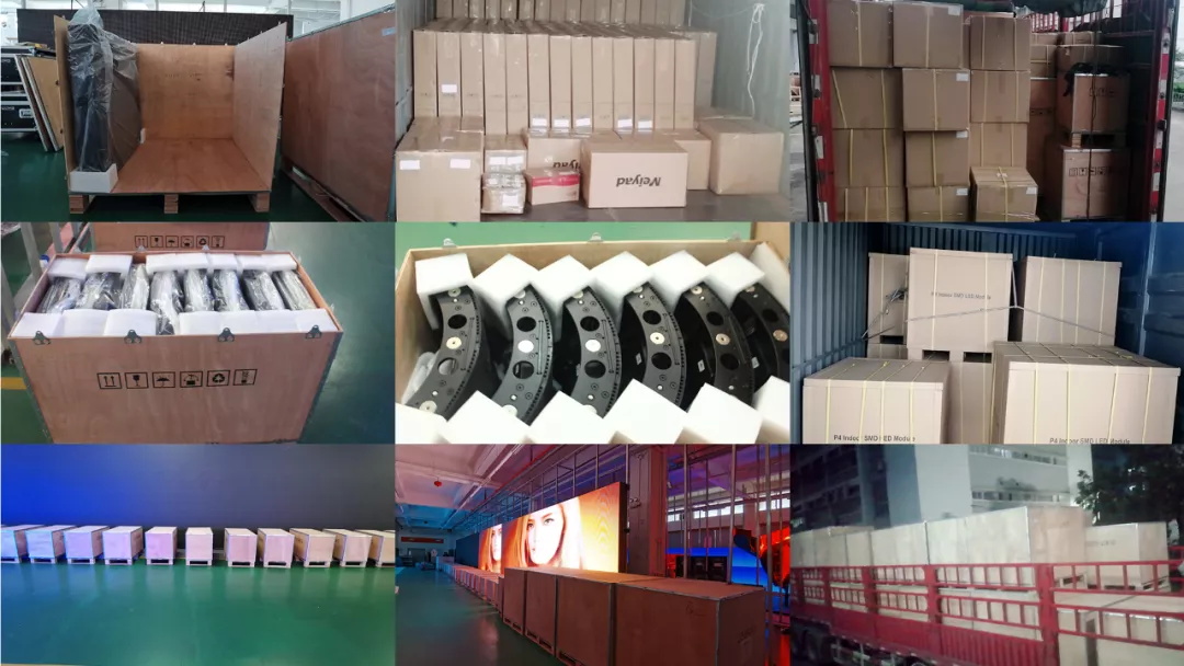 美邦科技LED显示屏打包出货