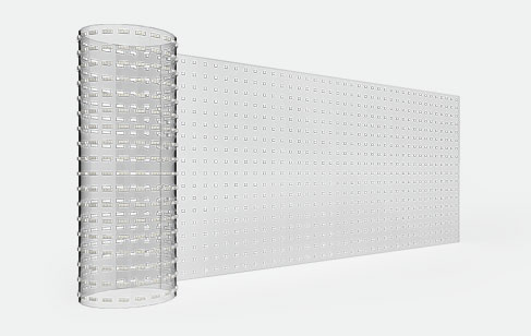 美邦科技震撼新品LED晶膜屏问世