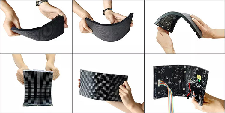 美邦科技LED柔性屏软模组