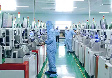 美邦科技工厂一角