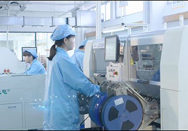 美邦科技工厂一角